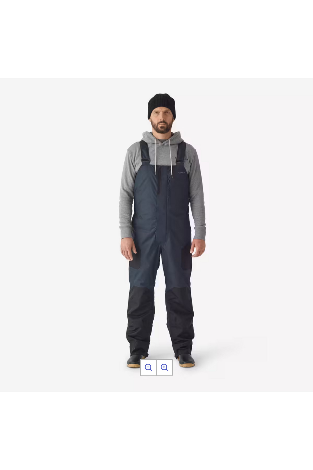 کت و شلوار ماهیگیری ضد آب مردانه - Fishing - Grey - FO 500 TH — خاکستری OPNSHOPS45584 — تصویر 6 از 6