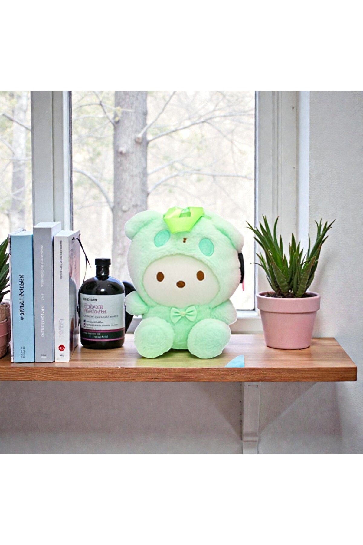 kt kuzey tacı My Melody ve Cinnamoroll Kapüşonlu Peluş Mini Sırt