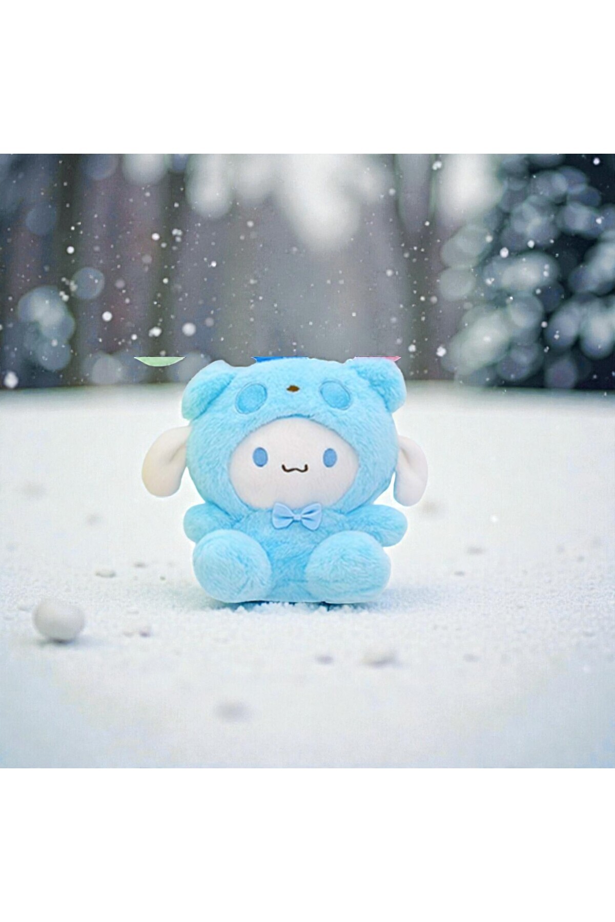 kt kuzey tacı My Melody ve Cinnamoroll Kapüşonlu Peluş Mini Sırt