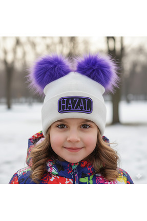 Candy İsimli ponponlu bere