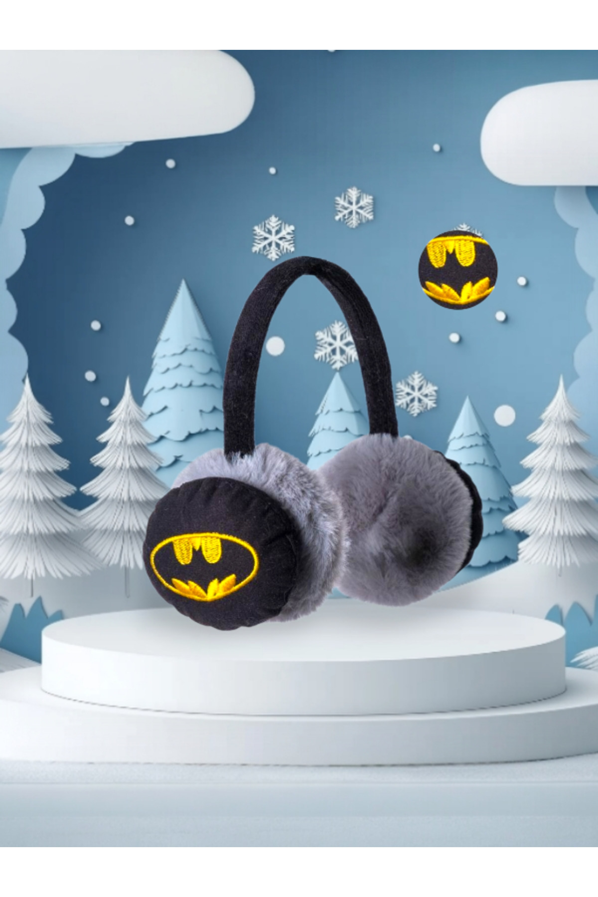 Pinkish aksesuar Peluş kulaklık