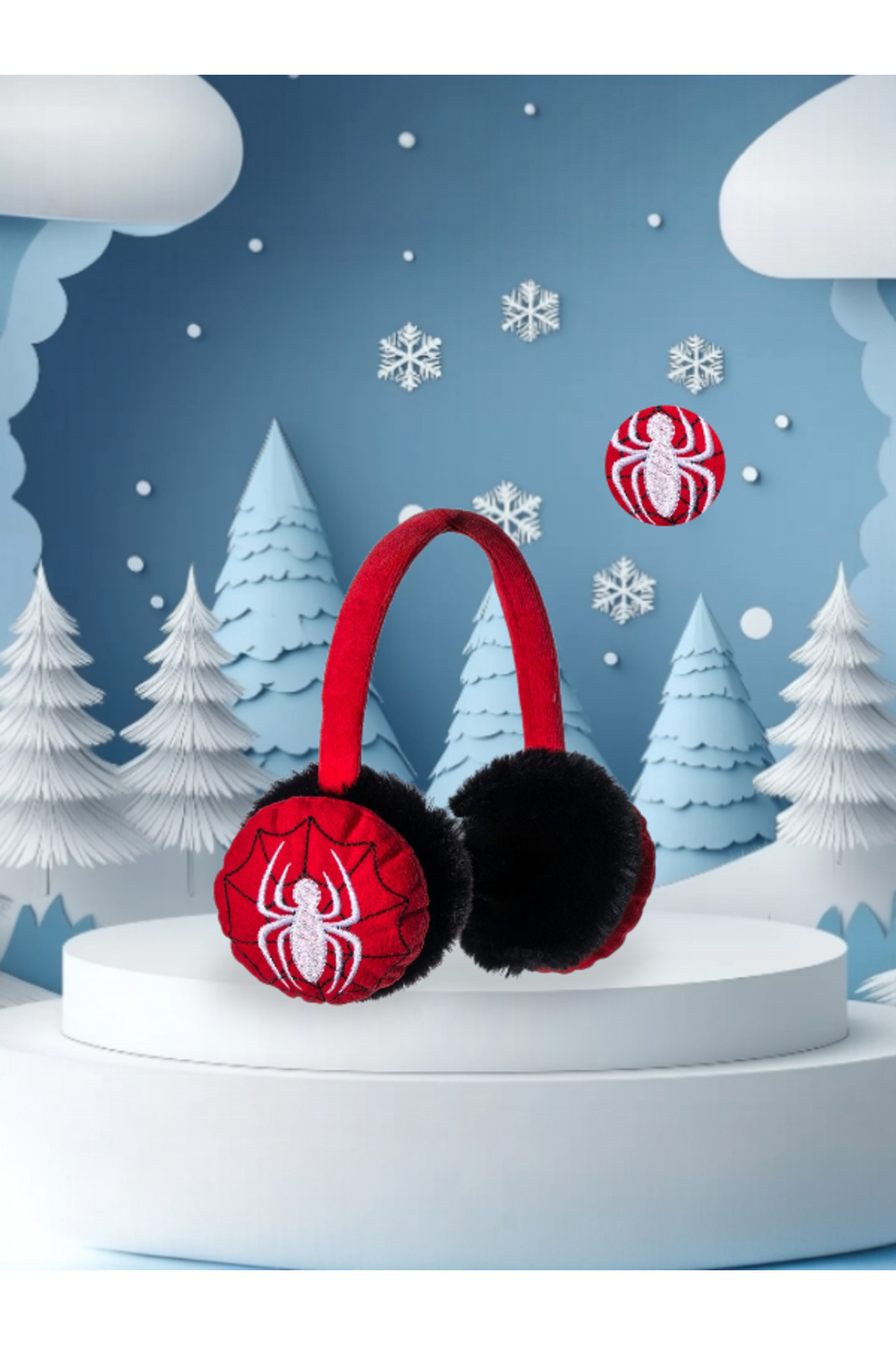 Pinkish aksesuar Peluş kulaklık