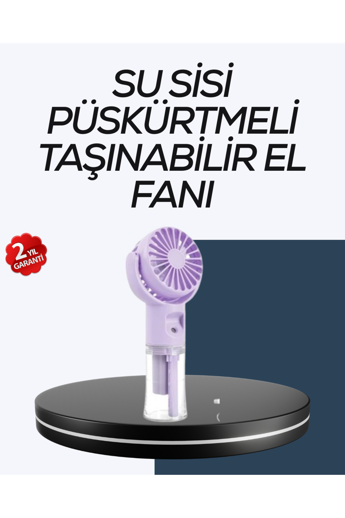 noip Masaüstü ve Elde Kullanıma Uygun Su Buharlı Şarjlı Fan