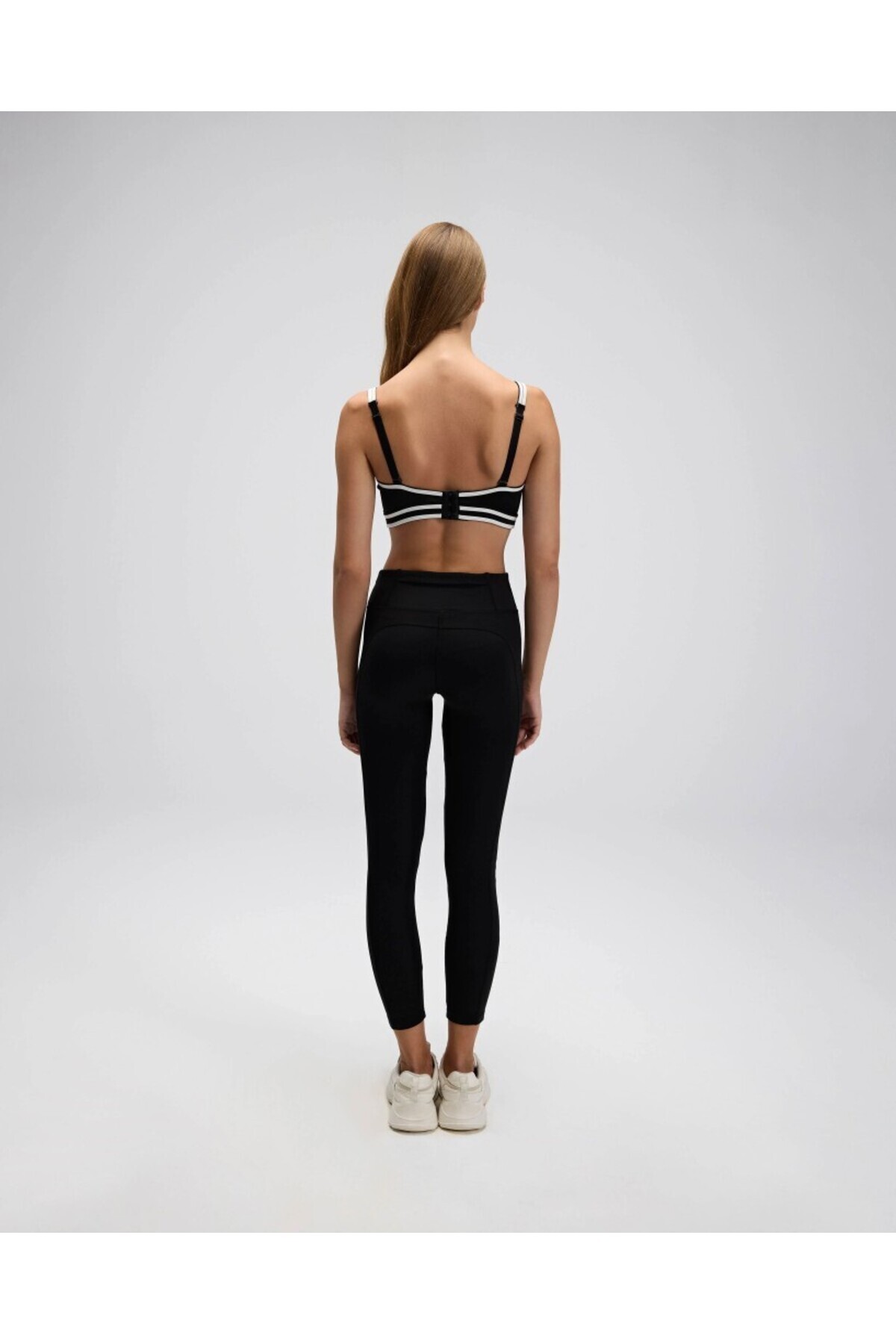 Ellesse  EF518-1-BK Kadın Siyah Spor Tayt - Görsel 4