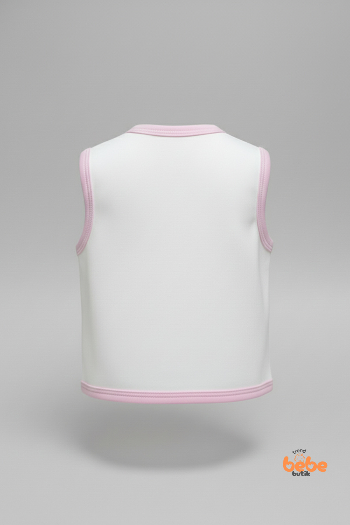 Trend Bebe Butik Unisex Bebek Pamuklu Baskılı Yelek – Çıtçıtlı, Yumuşak Penye, Bebek Yeleği 6-9-12-18 Ay fotoğrafı 5 (önizleme)