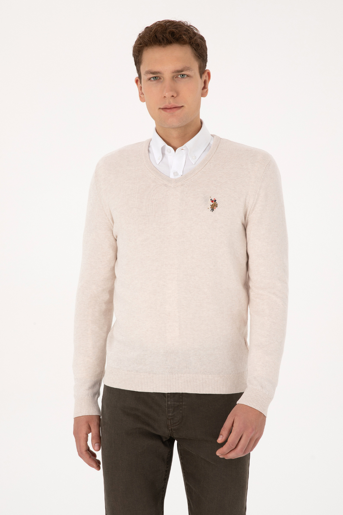پلیور و بافتمردانهU.S. Polo Assn.سفید