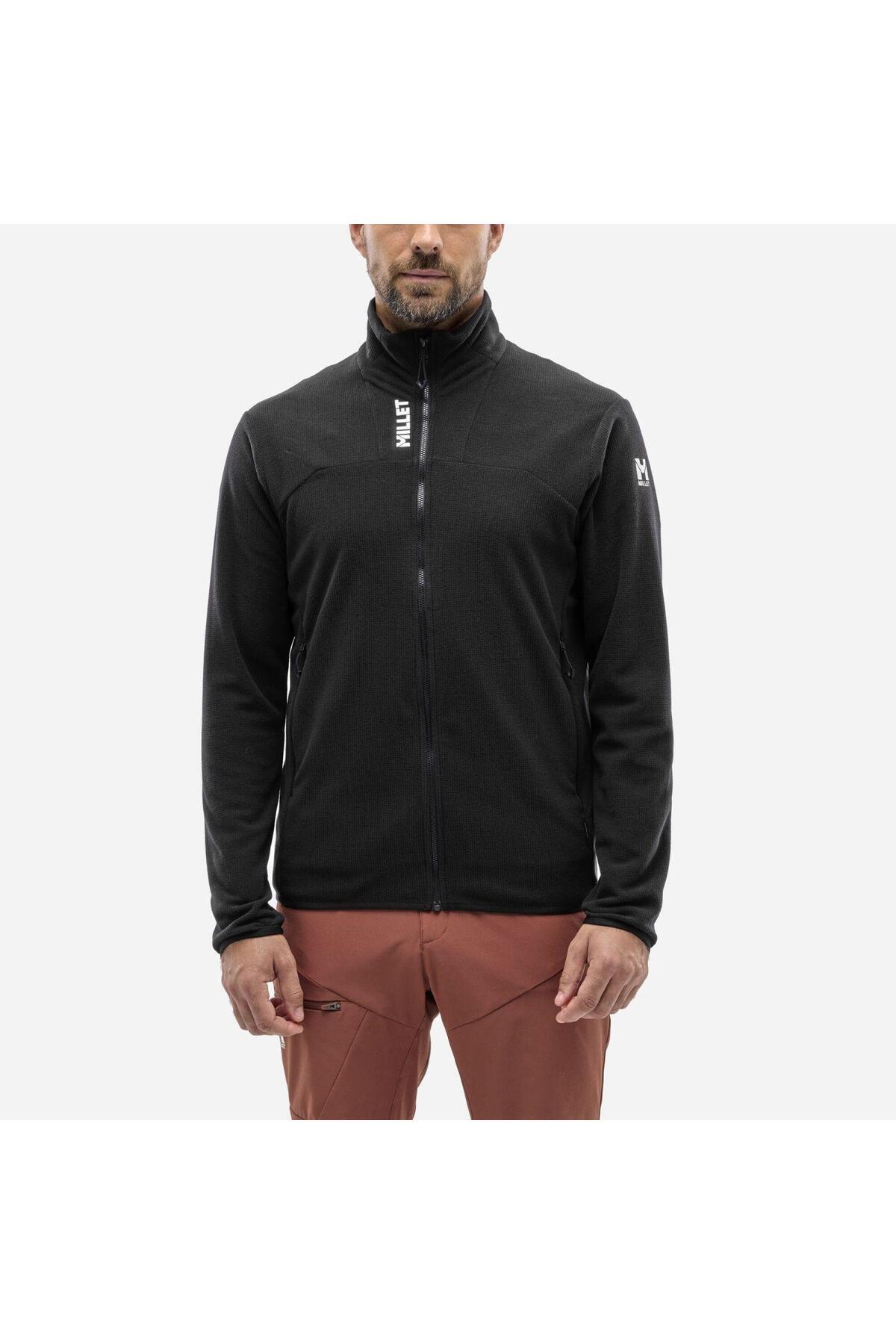 ژاکت مردانه UBIC LGRID JKT Polartec® Full Zipper MIV10448 N0247 Black-S — رنگارنگ MIV10448 N0247N0247L