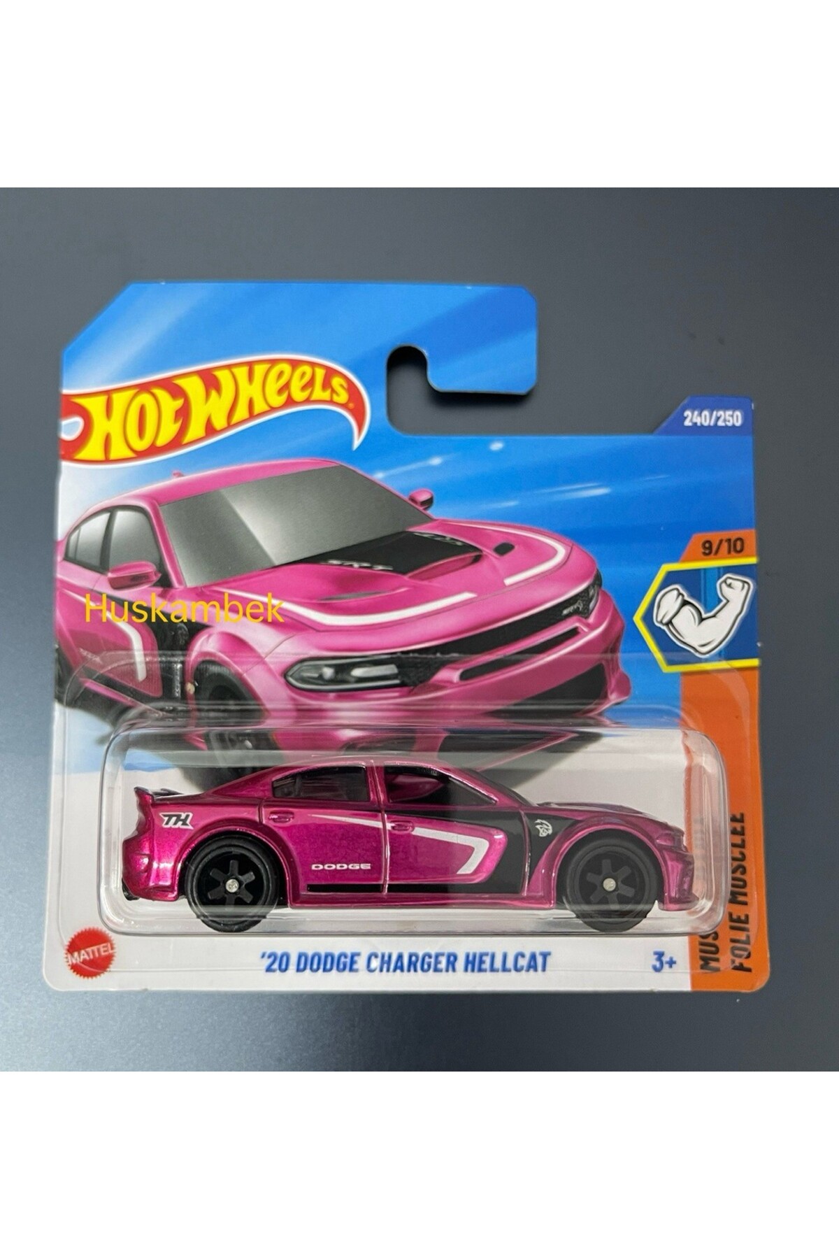 HOT WHEELS SUPER TREASURE HUNT 20 DODGE CHARGER HELLCAT STH