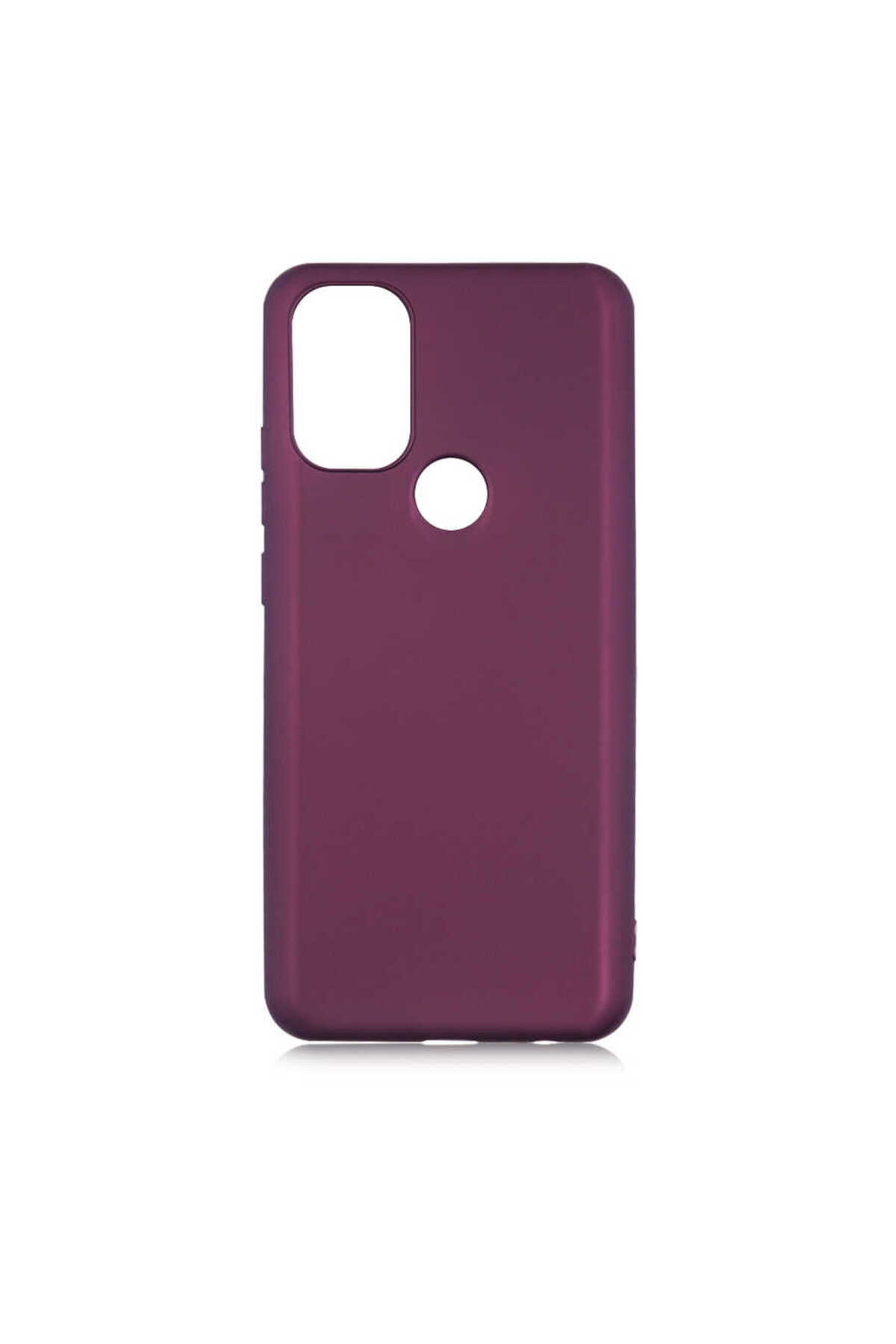 General Mobile 21 Plus Kılıf ASMA Premier Silikon Kapak - Mürdüm