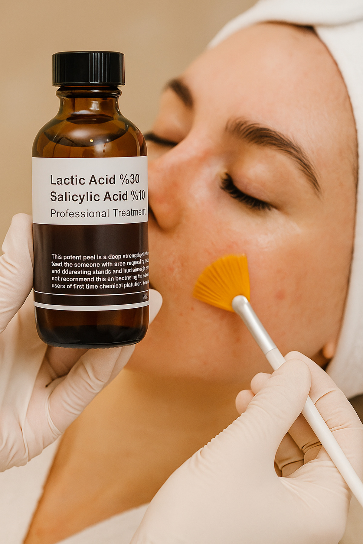 Puredermine %30 Laktik Asit + %10 Salisilik Asit Güçlü Peeling Serum – Büyük Boy 100 ml — fvg55