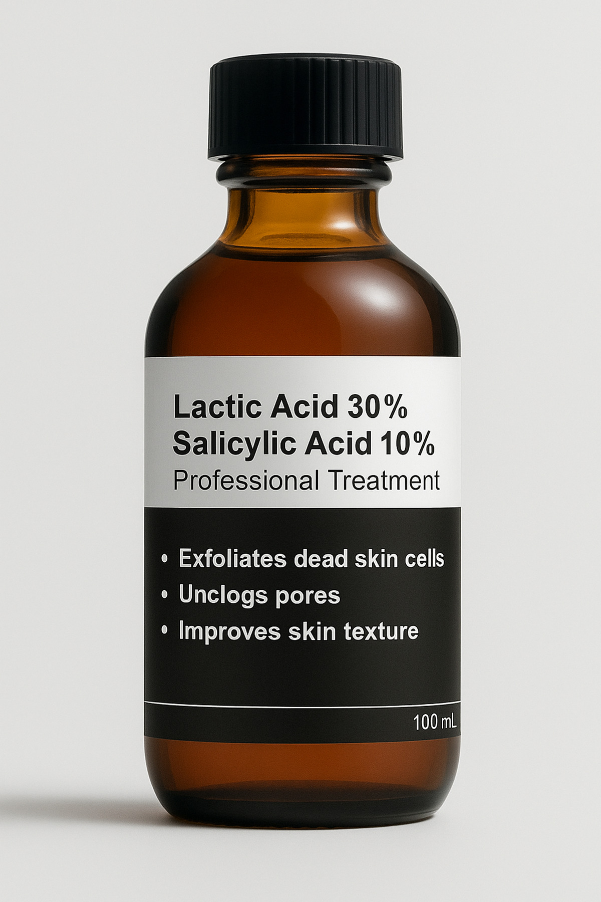 %30 Laktik Asit + %10 Salisilik Asit Güçlü Peeling Serum – Büyük Boy 100 ml — fvg55 — تصویر 5 از 6