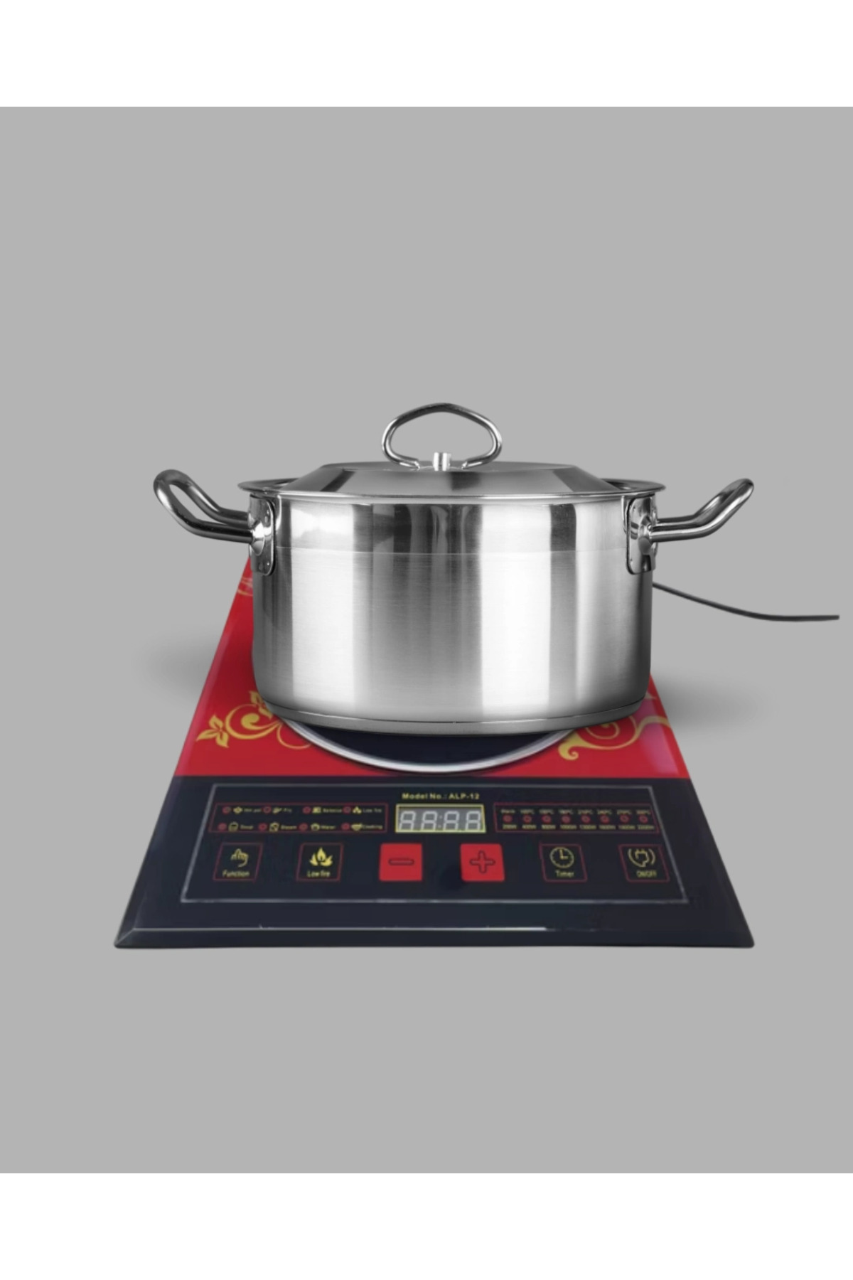 Terrien Dokunmatik Kontrollü 2400W Indüksiyon Ocak Zaman Ayarlı fotoğrafı 2 (önizleme)