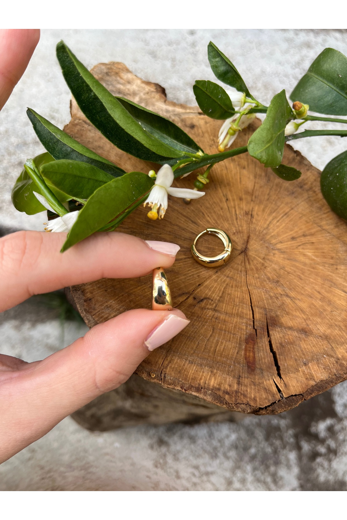 XUPİNG MARKA 14K GOLD DAMLA KÜPE( KÜÇÜK BOY)