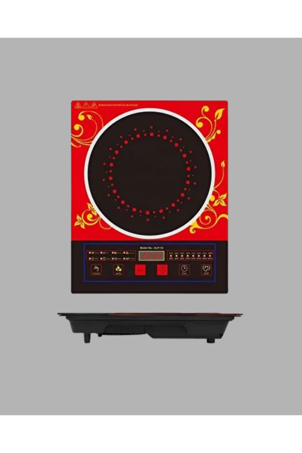 Terrien Dokunmatik Kontrollü 2400W Indüksiyon Ocak Zaman Ayarlı fotoğrafı 4 (önizleme)