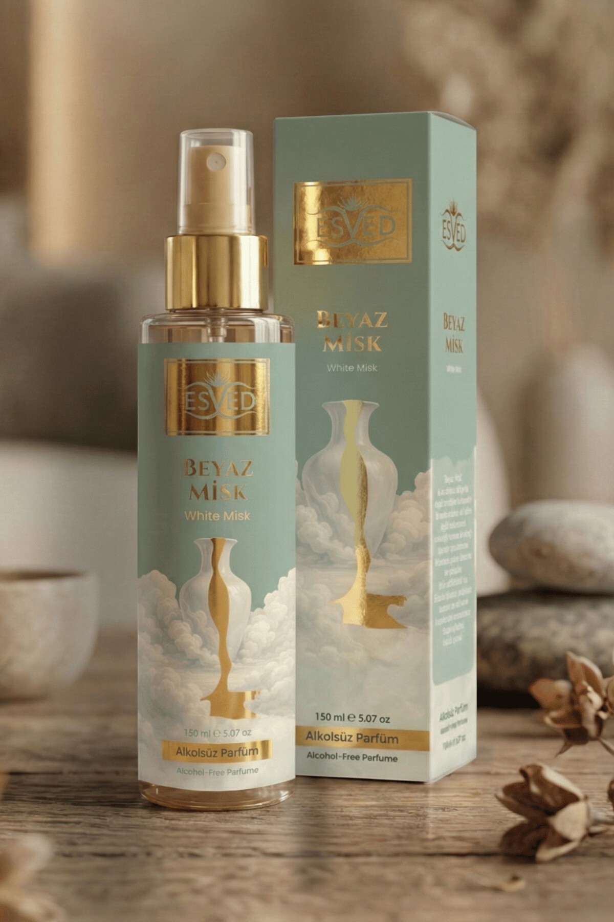 ESVED Beyaz Misk Kokusu Alkolsüz Parfüm 150 ml. - Fiyatı, Yorumları