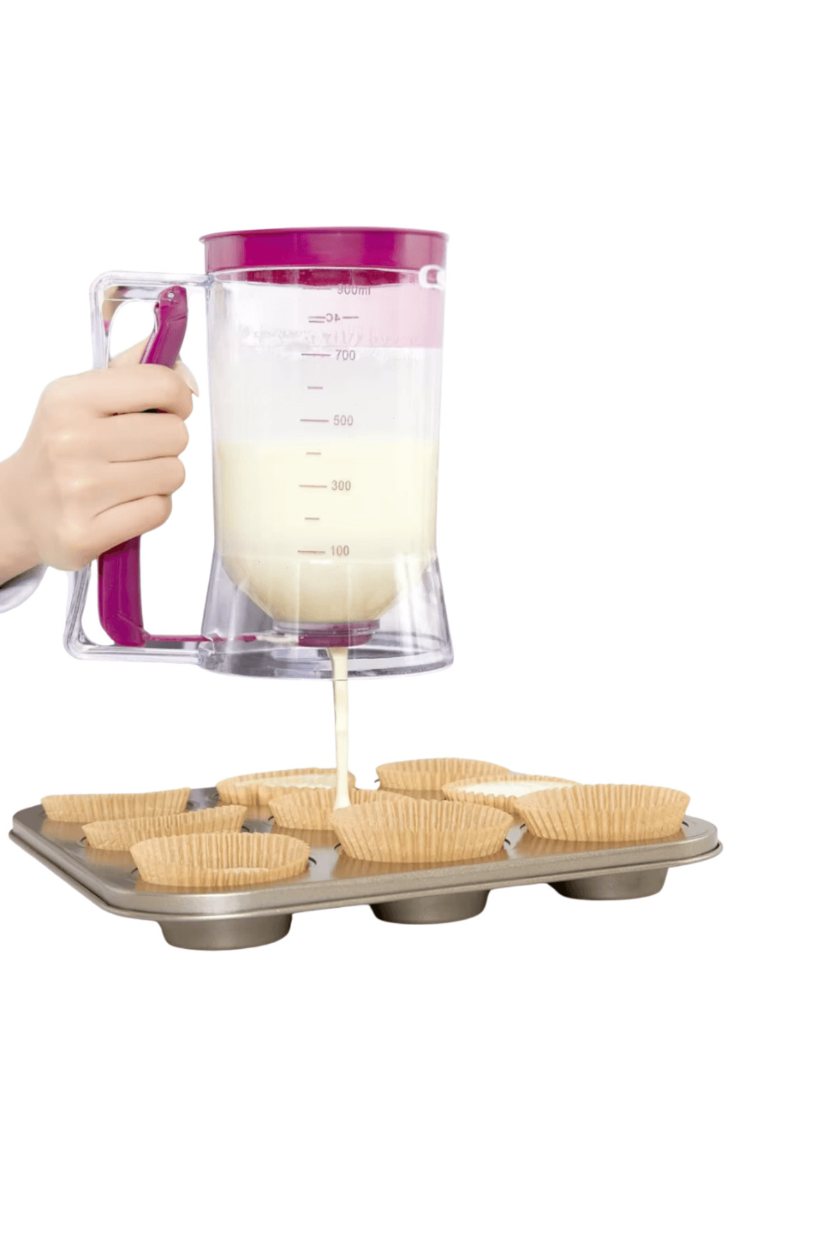 OferteTop Cana de Dozat Aluat cu Turnare Precisă și Porționare Uniformă (900 ML)