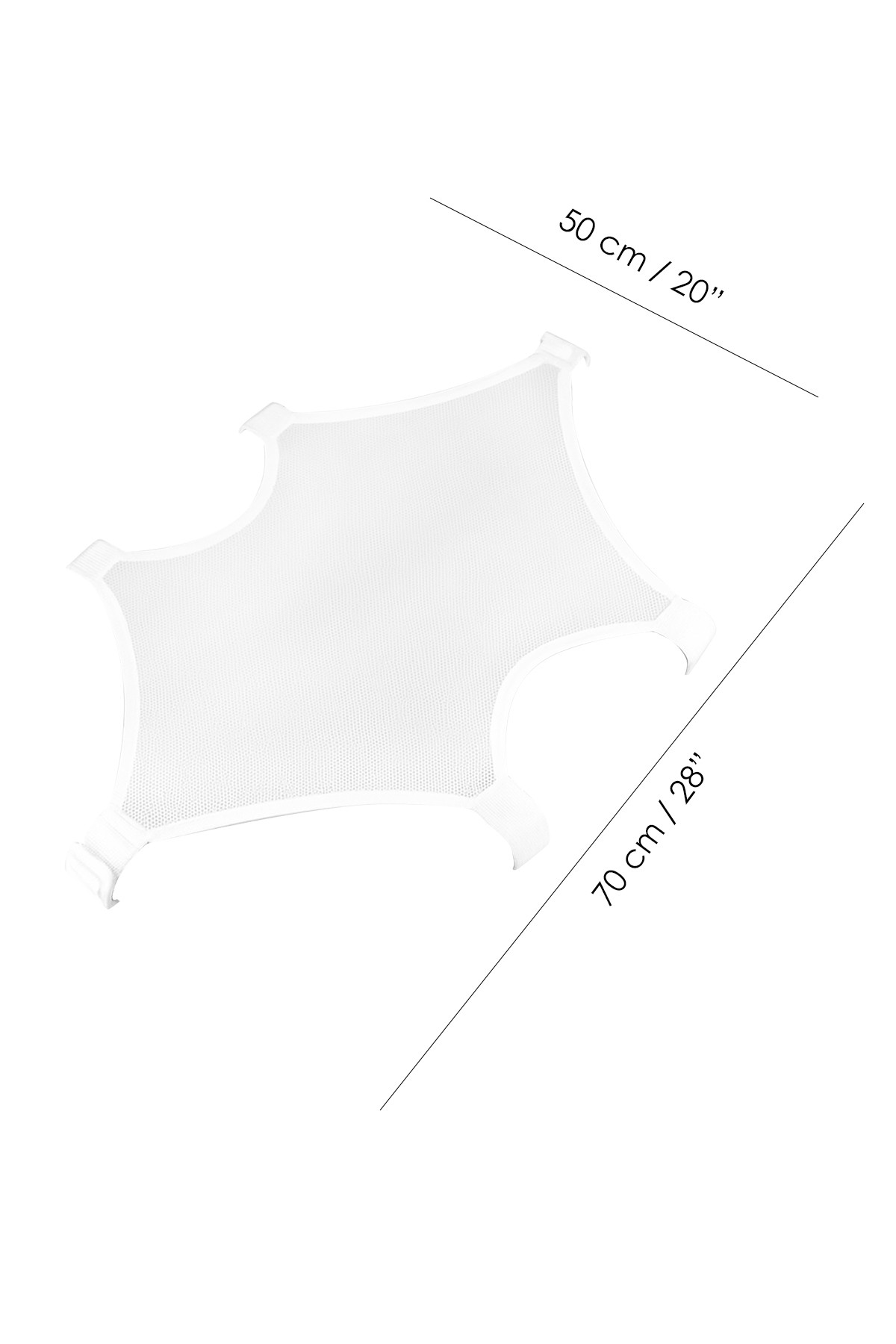 Meleni Baby Bebek Yıkama Filesi - Küvetlere Uyumlu Bebek Banyo Filesi Bebek Küvet Filesi fotoğrafı 3 (önizleme)