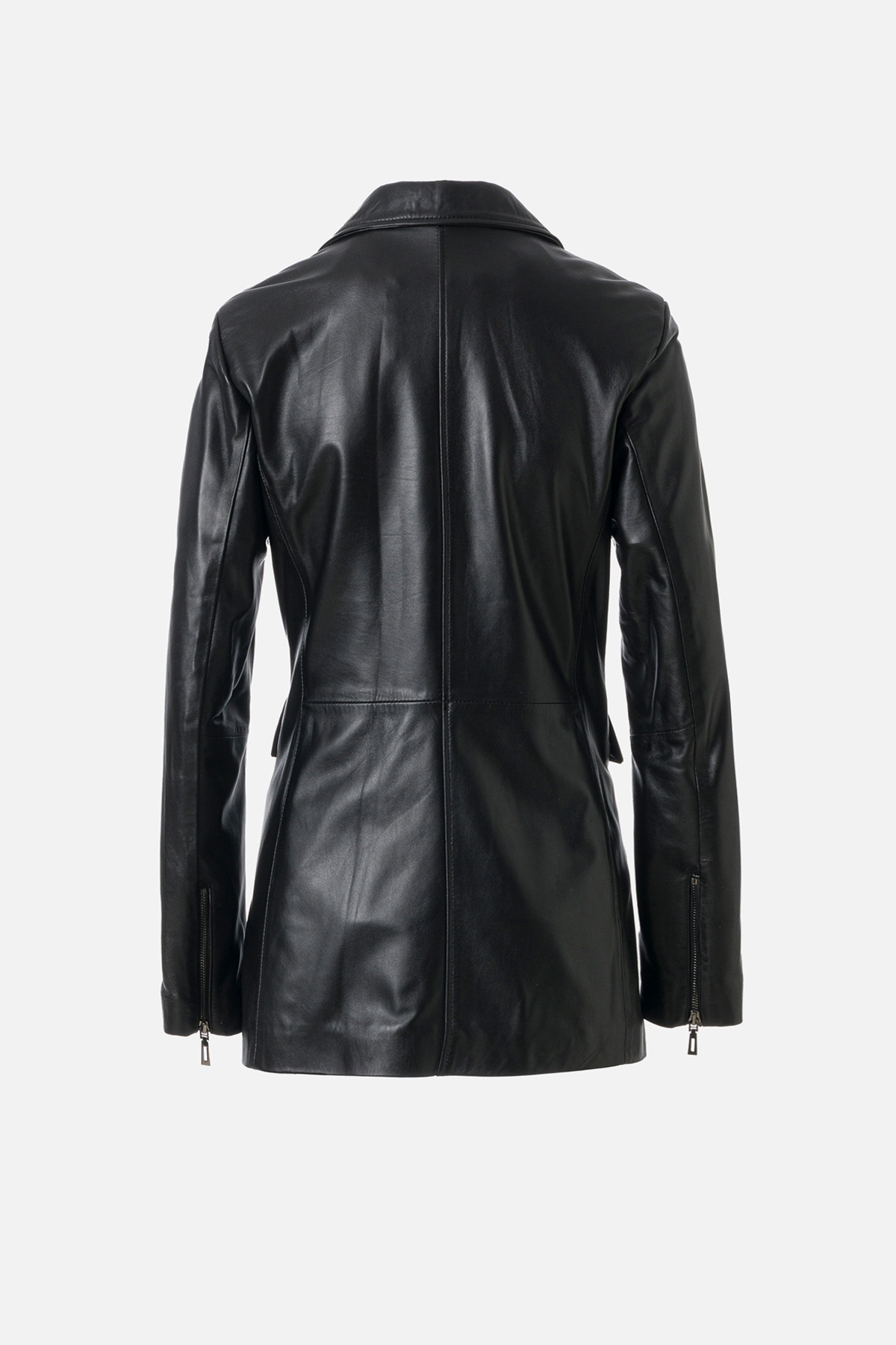 Dericlub  Kiera Kadın Gerçek Deri Ceket SİYAH - Görsel 3