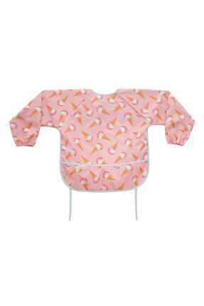 tinyfeed Sıvı Geçirmez Kollu Mama ve Aktivite Önlüğü 2-4 Yaş Icecream