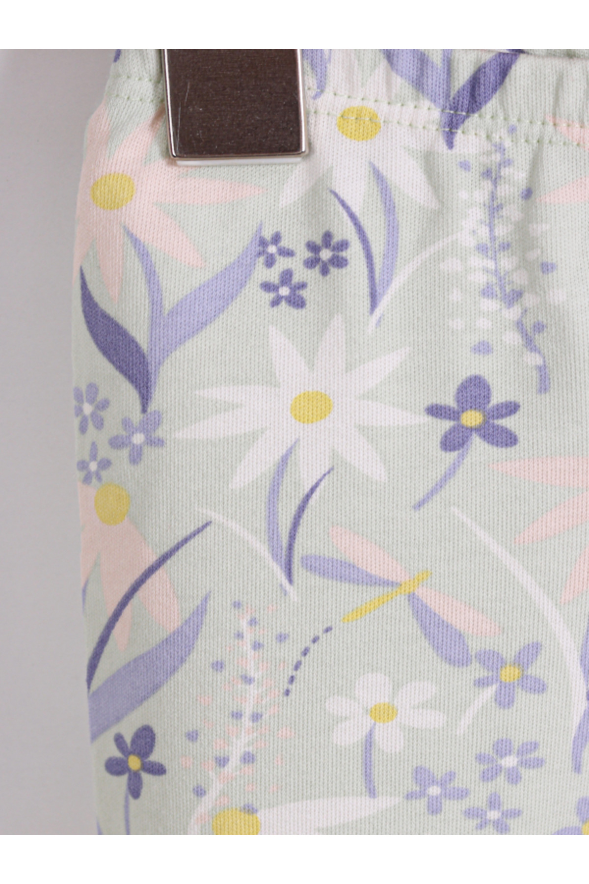 Miniday Baby Yenidoğan Kız Bebek Çiçekli 10lu Hastane Çıkışı Pamuklu fotoğrafı 3 (önizleme)