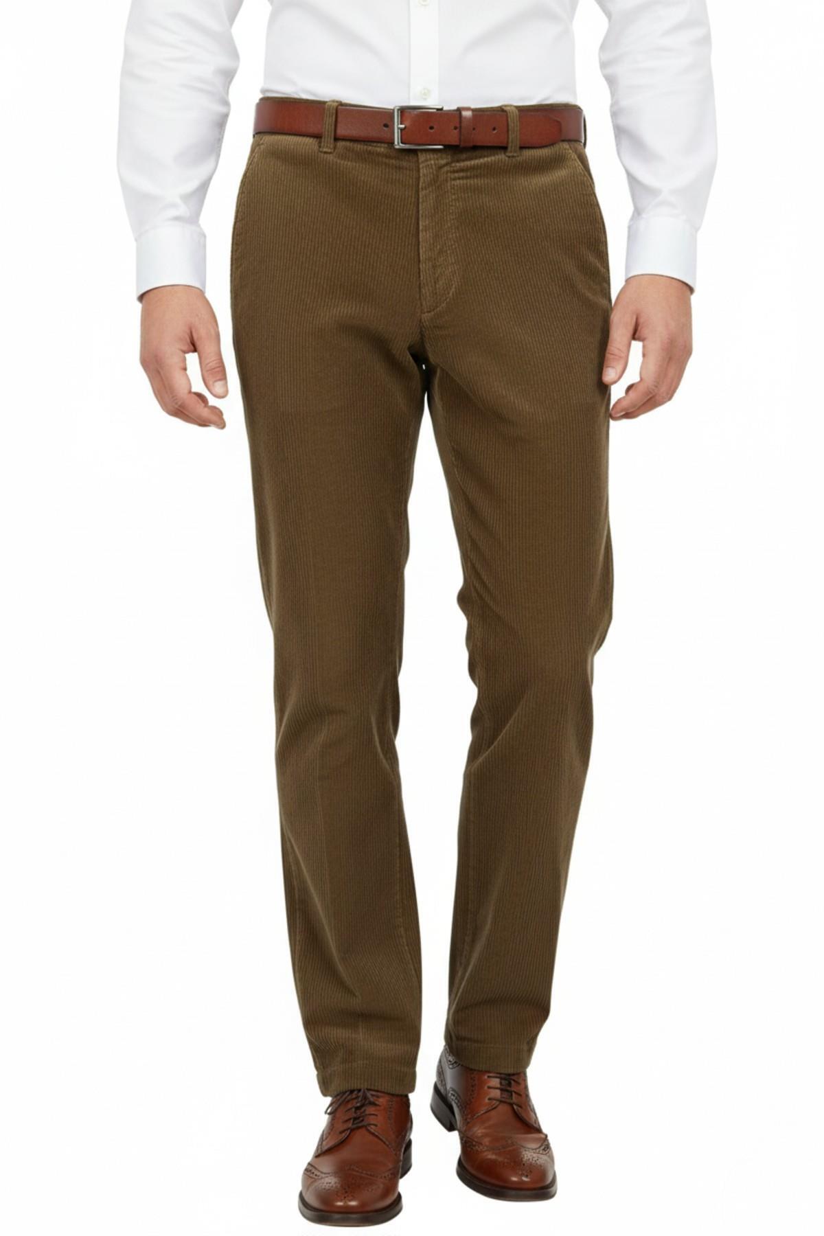 LAVETTO Erkek Kışlık Kadife Pantolon Klasik Kalıp BGL-ST04827