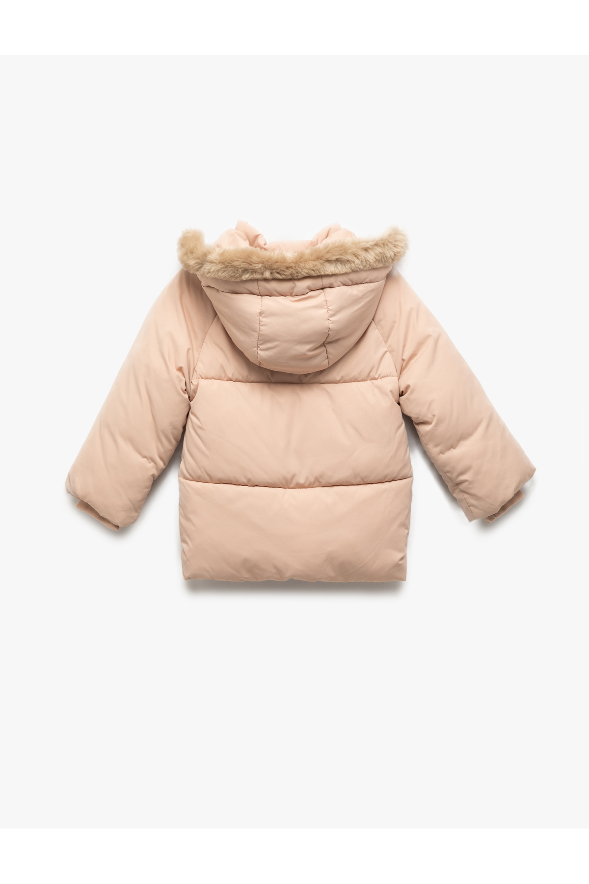 Koton Kapşonlu Uzun Kollu Kapitone Şişme Mont fotoğrafı 2 (önizleme)