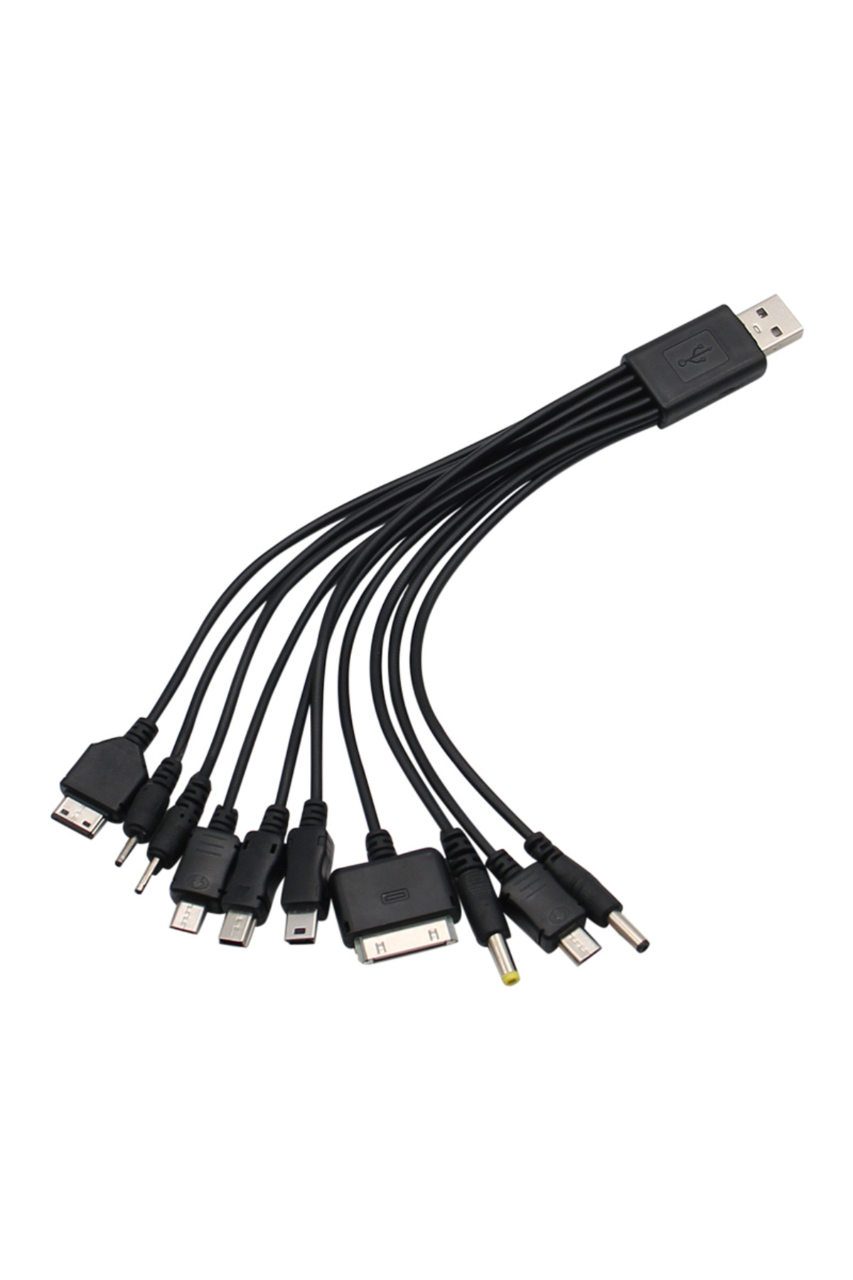 كابل USB متعدد الوظائف 10 في 1 كابل شحن الهاتف الع...