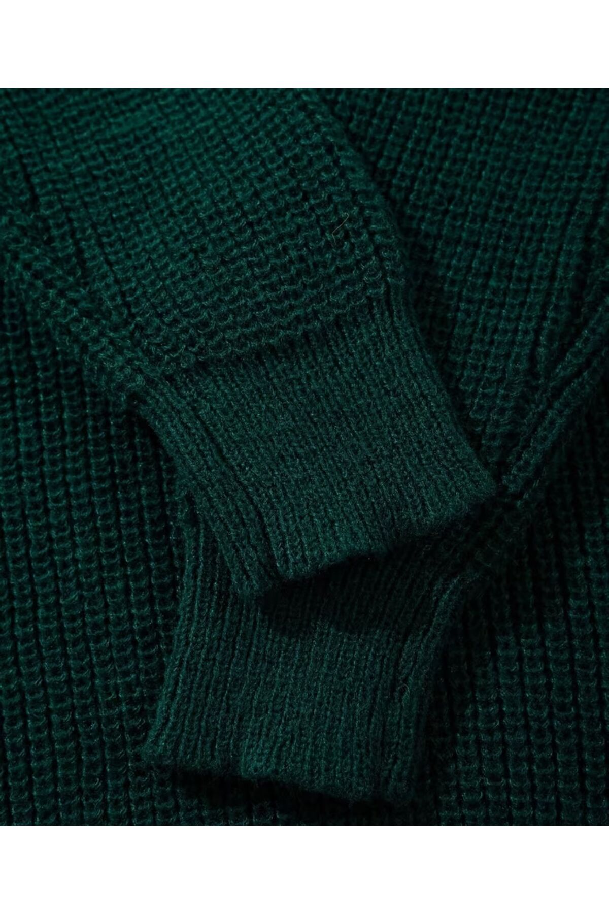 FAVORİST  ERKEK ÖRME TRİKO KAZAK BİSİKLET YAKA BTK - Görsel 4