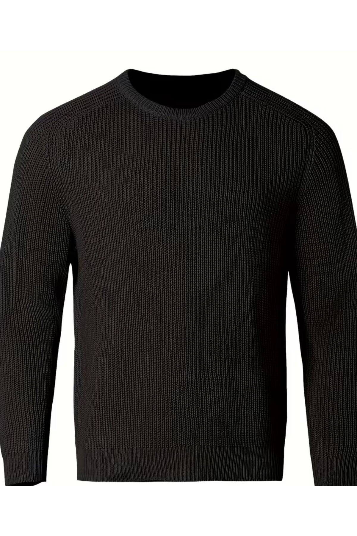 FAVORİST  ERKEK ÖRME TRİKO KAZAK BİSİKLET YAKA BTK - Görsel 3