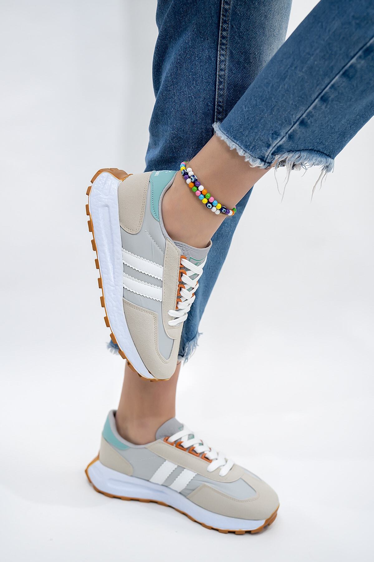 کفش اسنیکر Shupe زنانه جیر | SNKR62 - تصویر 3