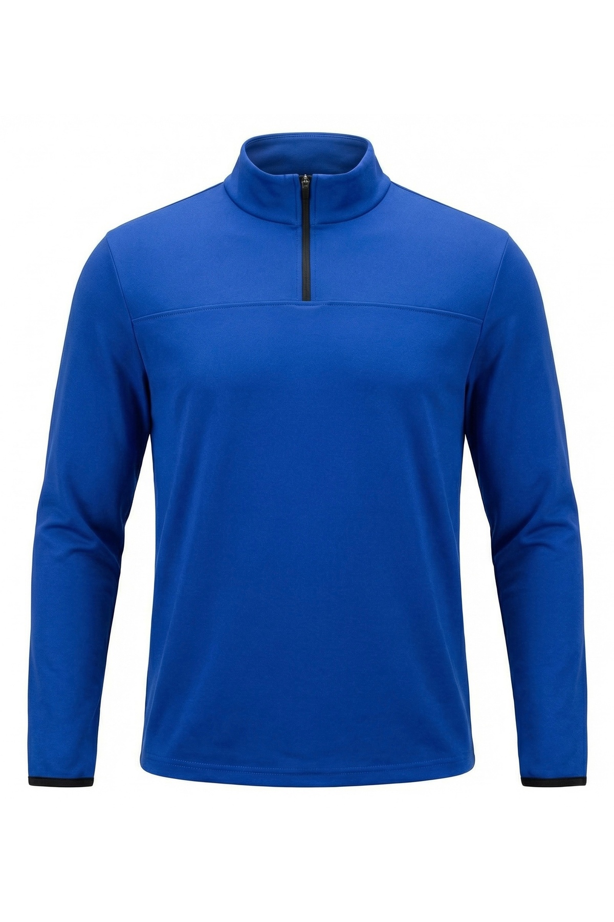 CLAW UP WORK SCUBA HALF ZIP SWEAT | SAX BLUE (Slim Fit Yarım Fermuarlı Scuba Sweatshirt) görsel 6