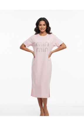 MODA taş detaylı elbise