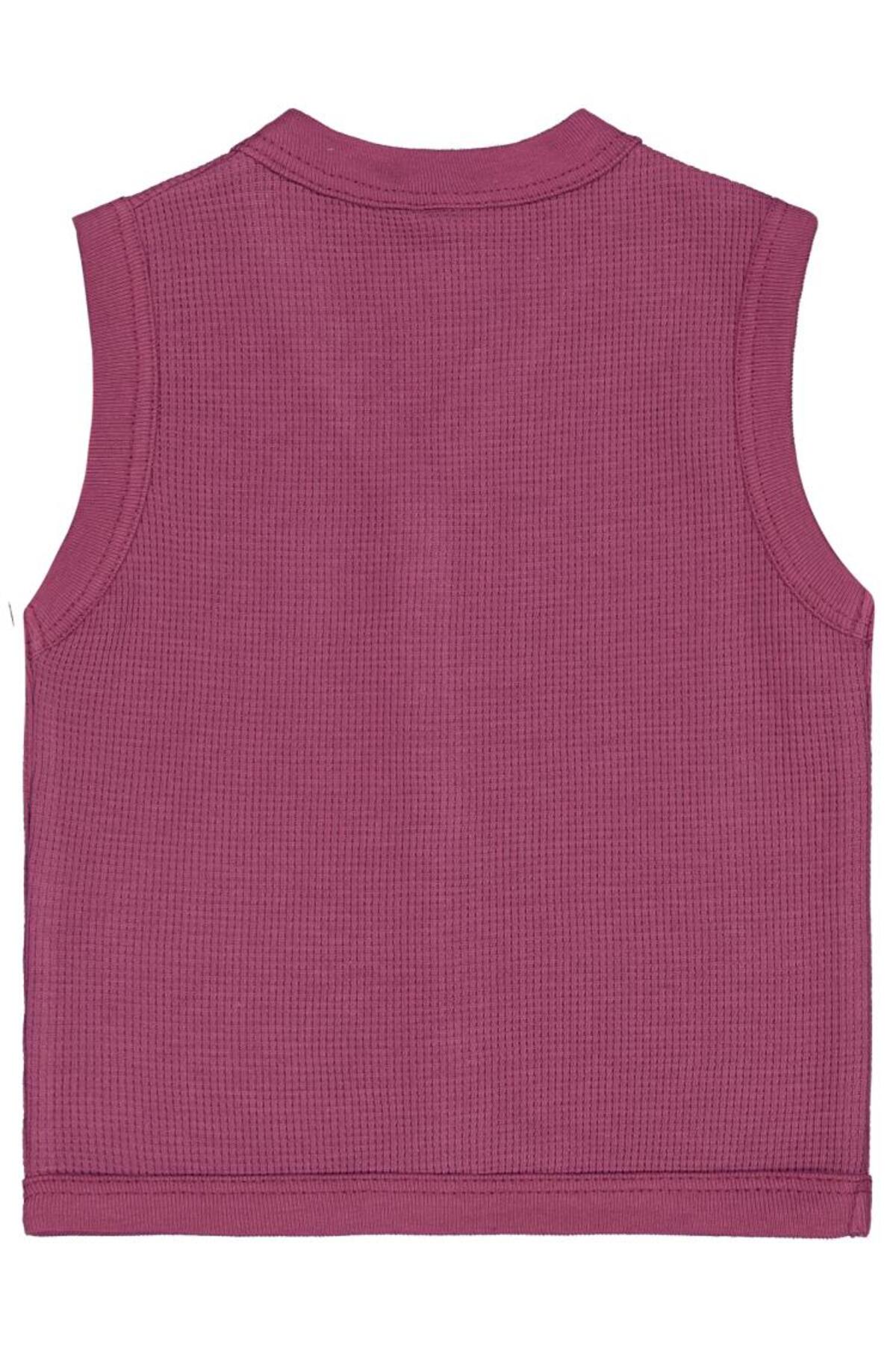 Civil Baby Çiçek Empirme 6-18 Ay Yelek - Pembe 6-9 Ay fotoğrafı 2 (önizleme)