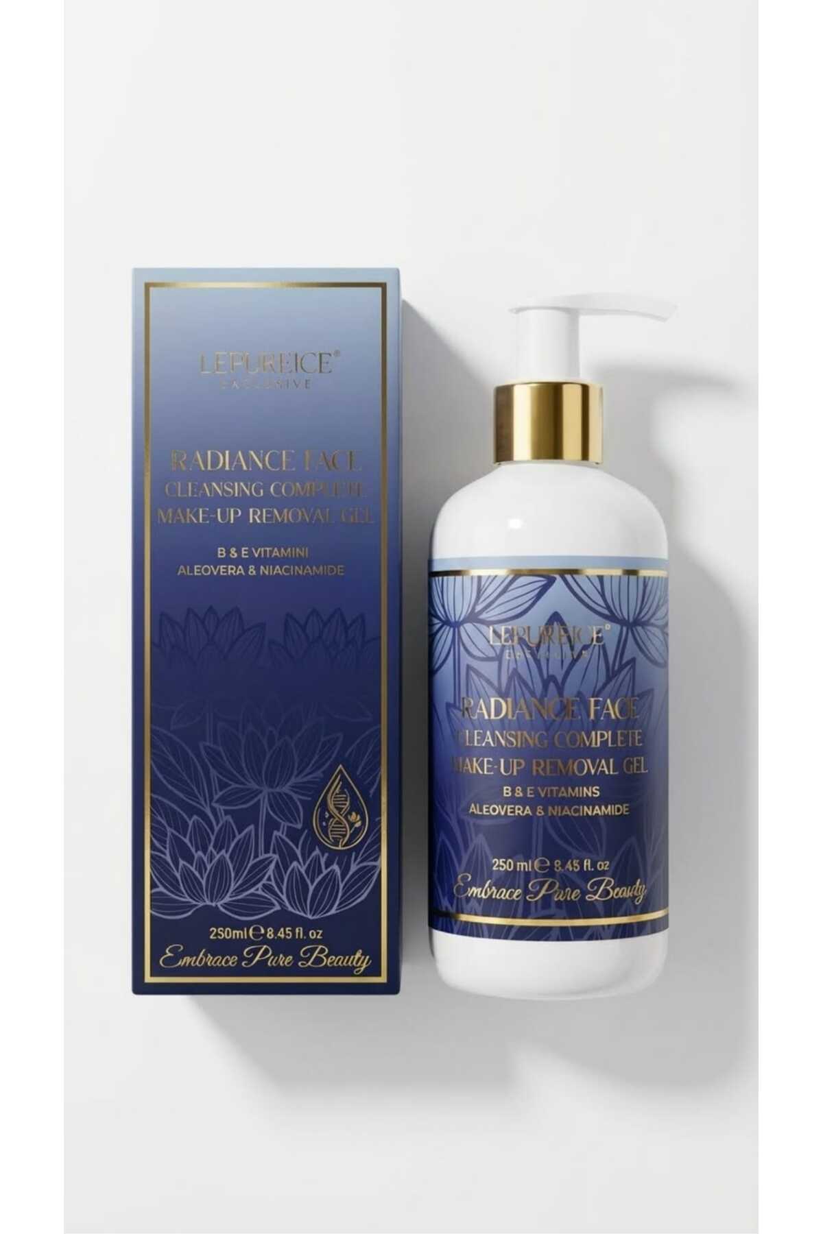 Exclusive Radiance Face Cleansing Gel - Yüz Yıkama ve Makyaj Temizleme Jeli — RADIANCE-FACE-CLG-250 — تصویر 2 از 4