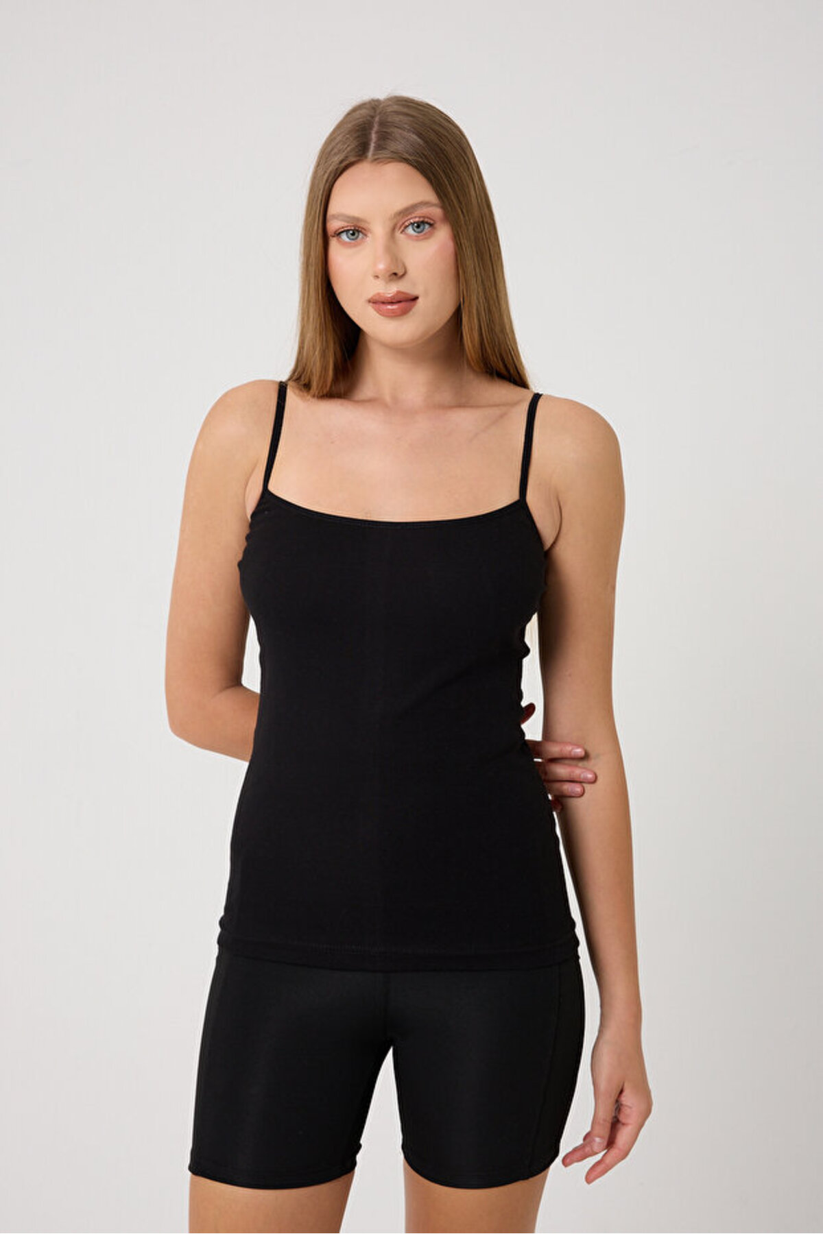 Vienna Underwear 3'lü Basic İp Askı Atlet görsel 2