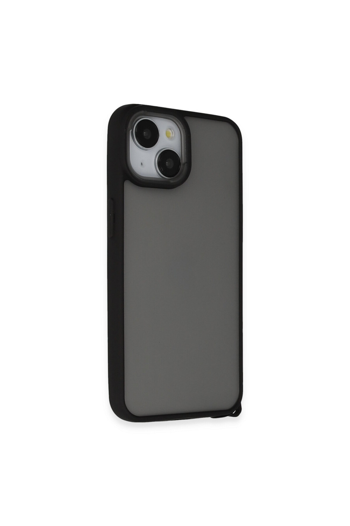 iPhone 15 İçin Uyumlu Buzlu Tasarım Sararmaz Tpu Kılıf