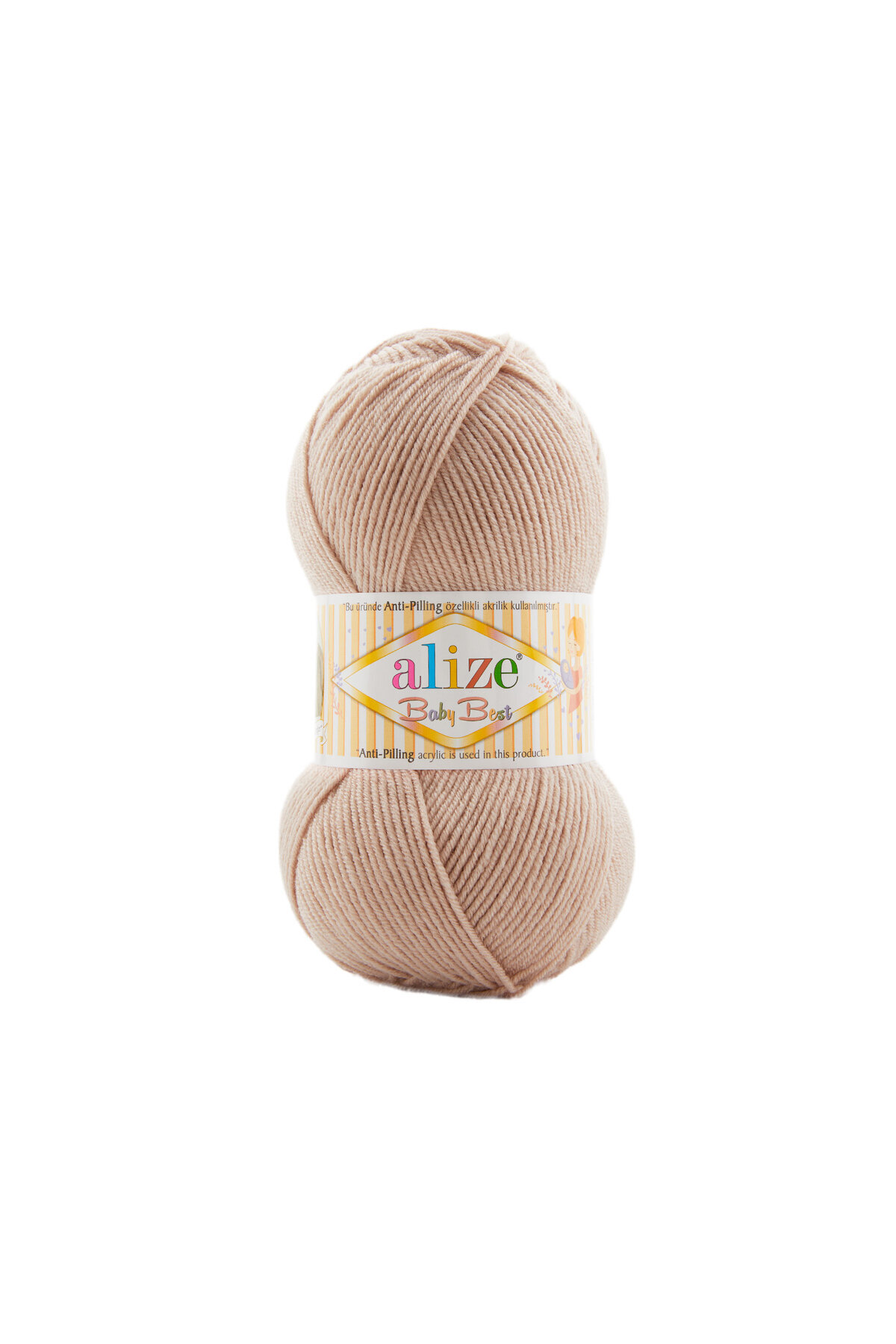 Baby Best 506 10% Bamboo - 90% Acrylic (Anti-pilling Acrylic) / 100 gr - 240 m Knitting Wool yarn