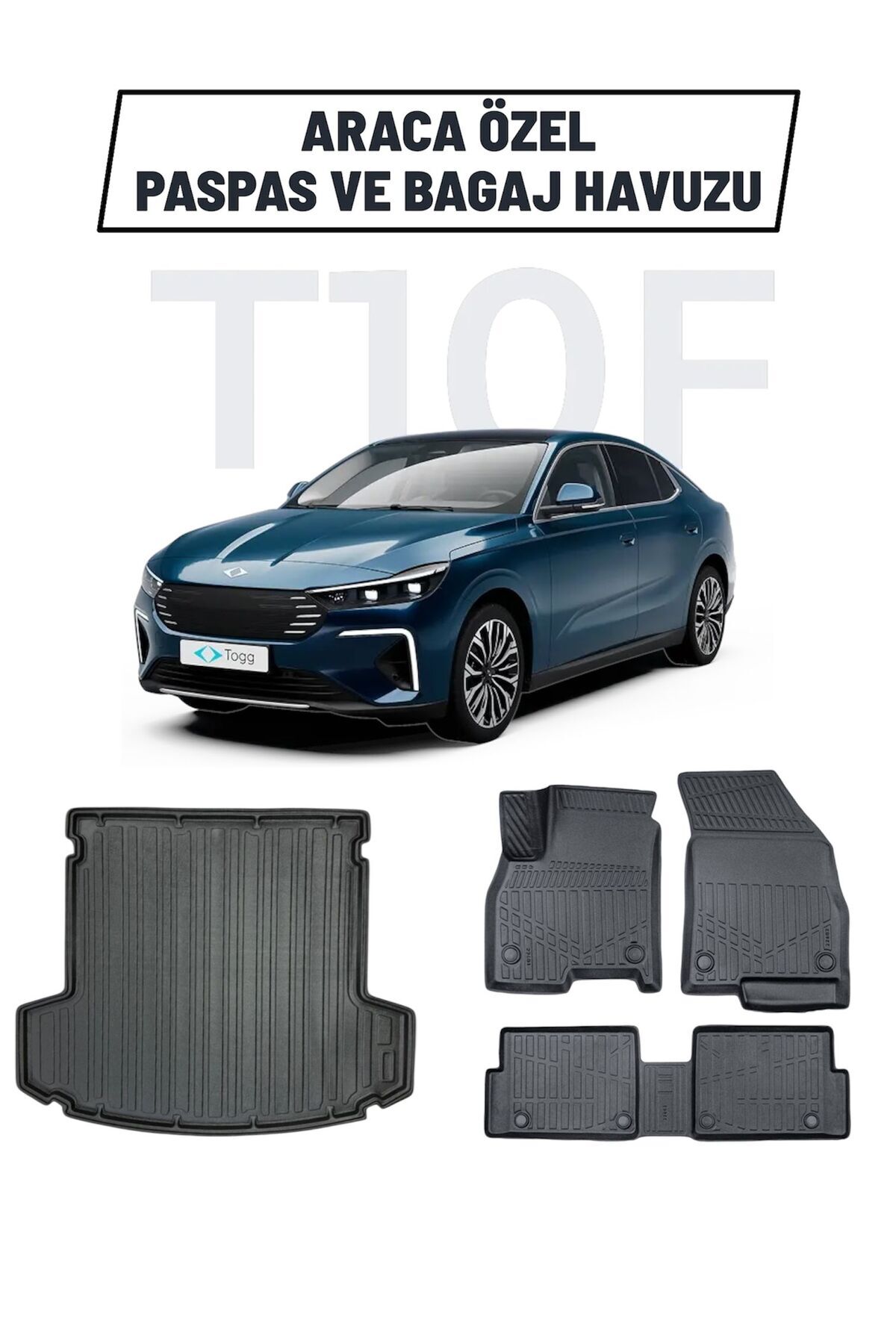 ZEY GARAGE & TUNİNG TOGG SEDAN T10F 2025- SONRASI UYUMLU ARACA