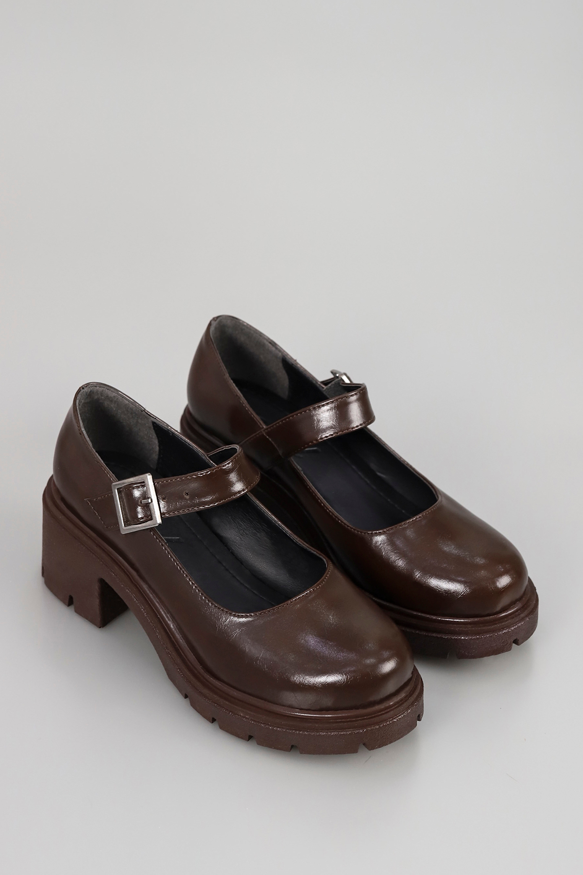 kajal ayakkabı JVL 027 Kemer Bağlamalı Loafer görsel 7