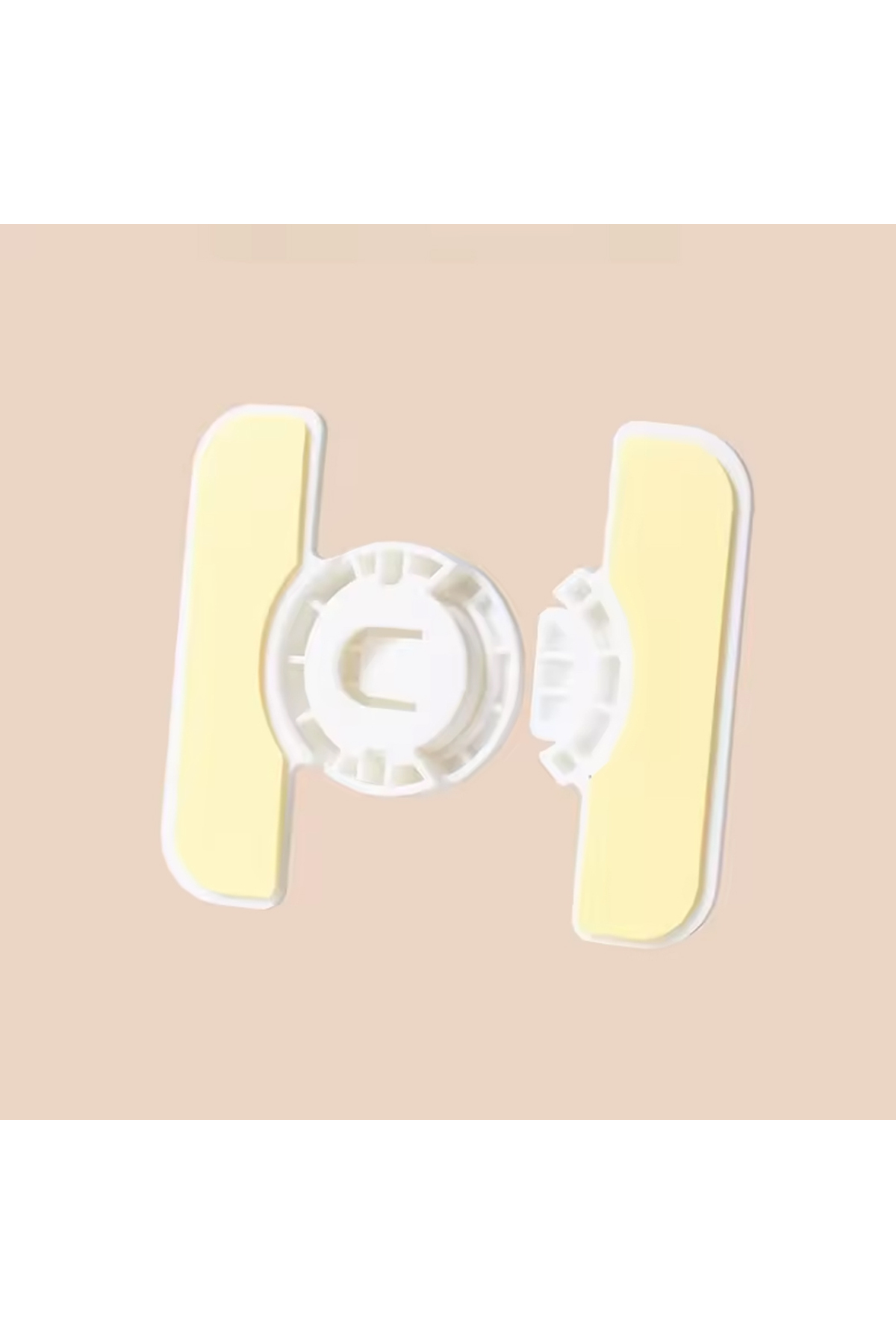 usin Düğmeli Tip Yapışkanlı Dolap Çekmece Buzdolabı Kilidi Bebek Çoçuk Koruruyucu Kilit Renk Asorti fotoğrafı 4 (önizleme)