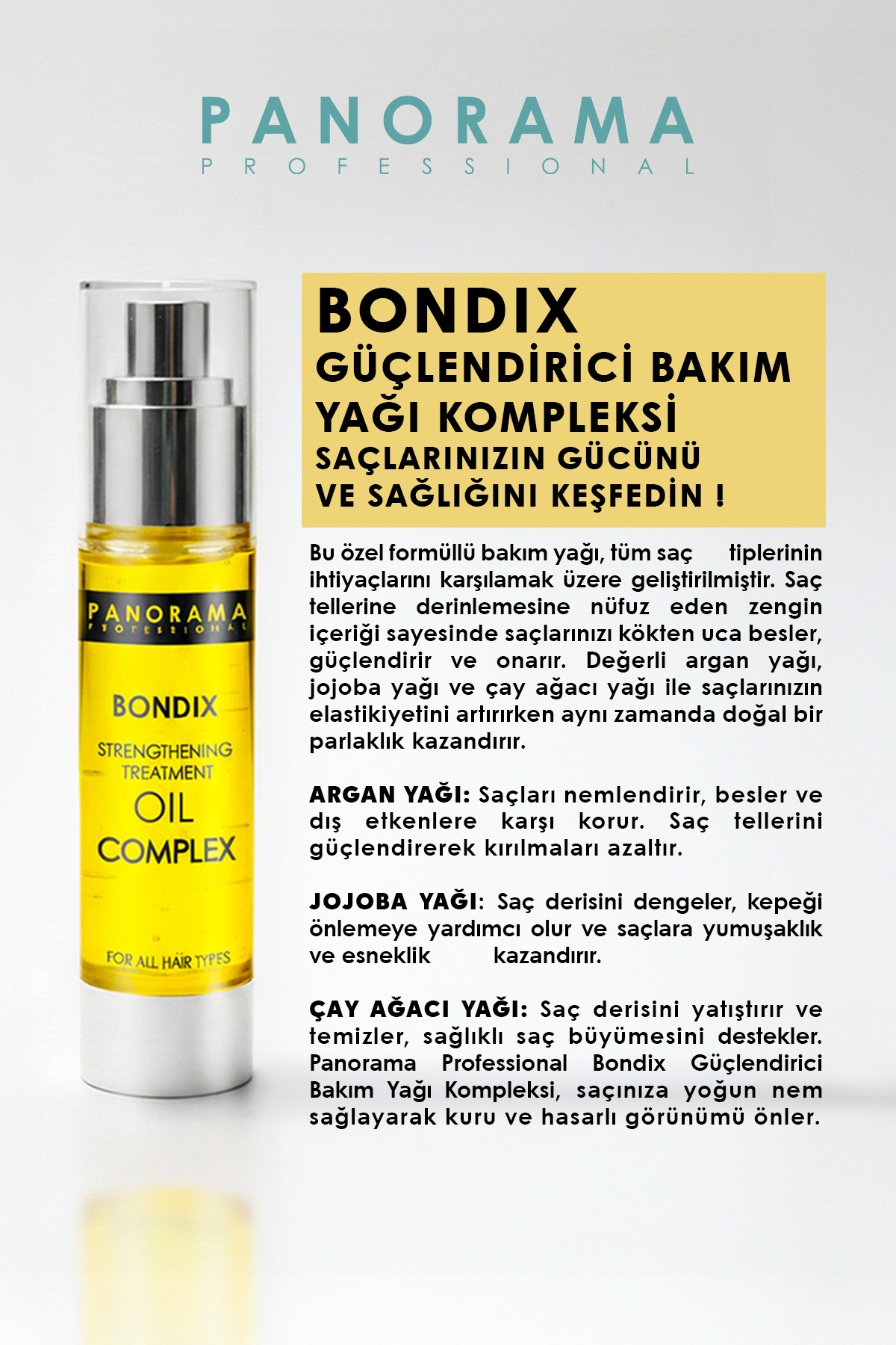 Oil Complex 50 ml Bondix Bağ Onarıcı Yağ — bondix — تصویر 5 از 5