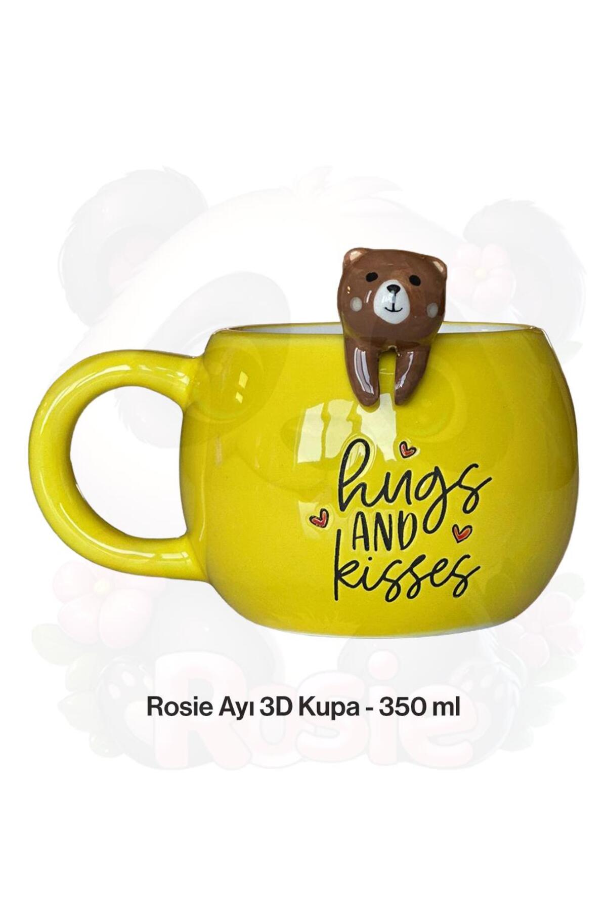 Ceramic Mug with Bear Figure 350 ml