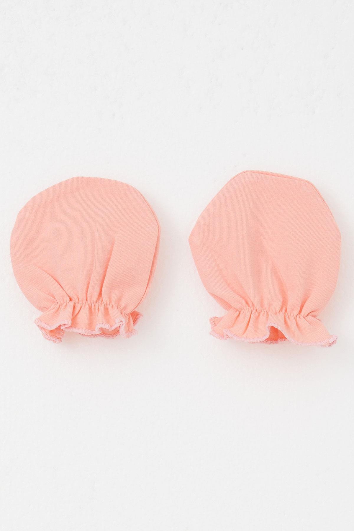 Breeze Yenidoğan Bebek Eldiven Basic Standart, Somon fotoğrafı 2 (önizleme)