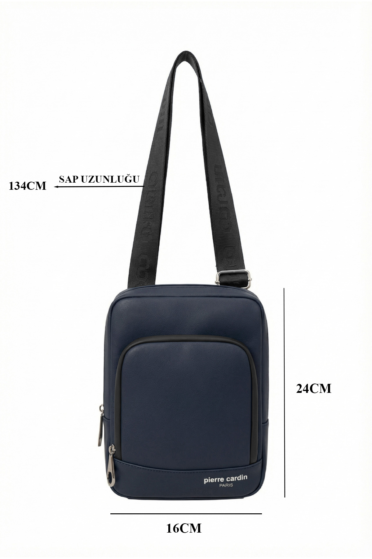 کیف پستچی مردانه راسته | پیر کاردین Pierre Cardin c002012-VR - تصویر 3