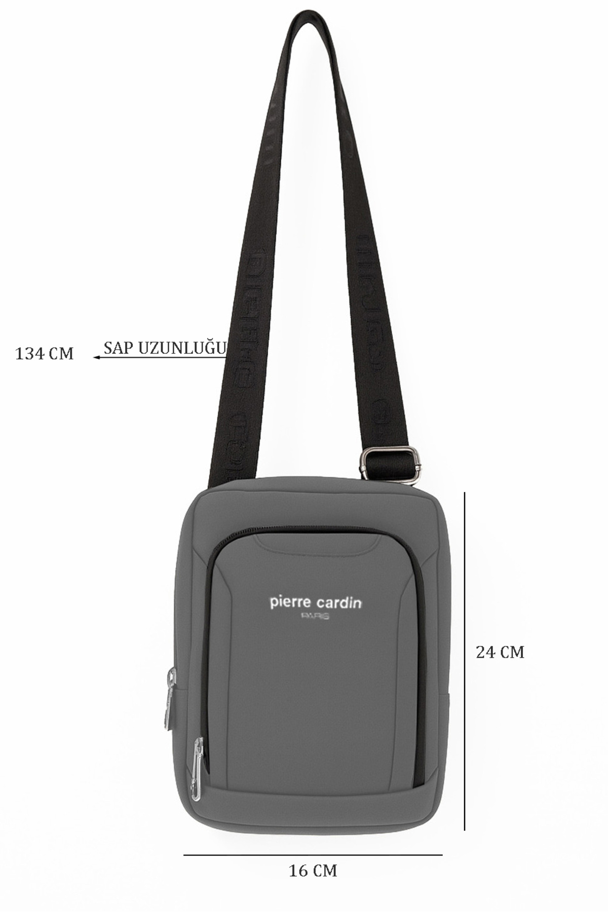 کیف پستچی مردانه راسته | پیر کاردین Pierre Cardin c002013-VR - تصویر 3