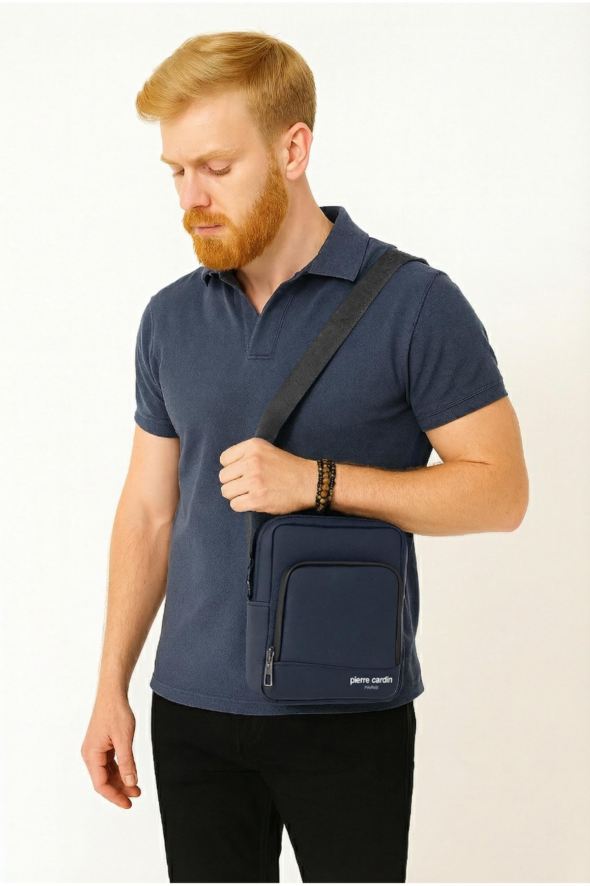 کیف پستچی مردانه راسته | پیر کاردین Pierre Cardin c002012-VR - تصویر 6