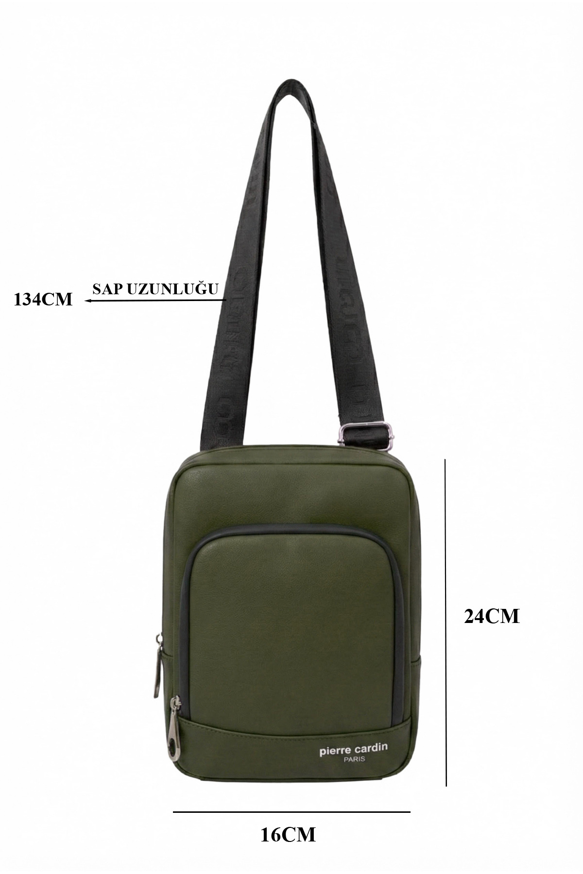 کیف پستچی مردانه راسته | پیر کاردین Pierre Cardin c002012-VR - تصویر 3
