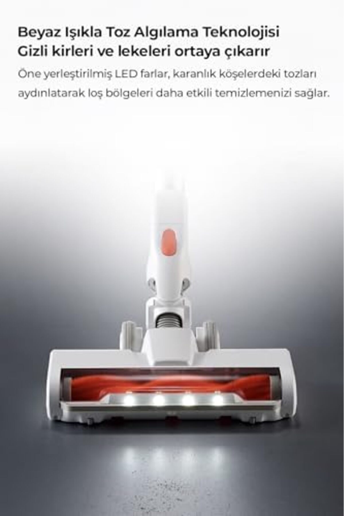 Yıldızan HIKİNG Serisi Şarjlı Dikey Süpürge Beyaz 1158001