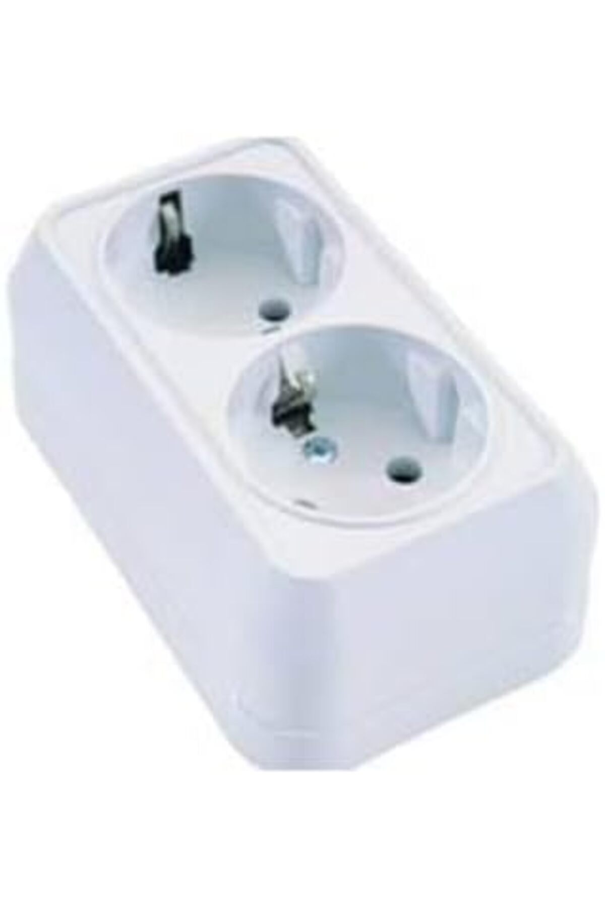Yıldızan 45182 Sıva Üstü İkili Topraklı Priz, Beyaz 1158001