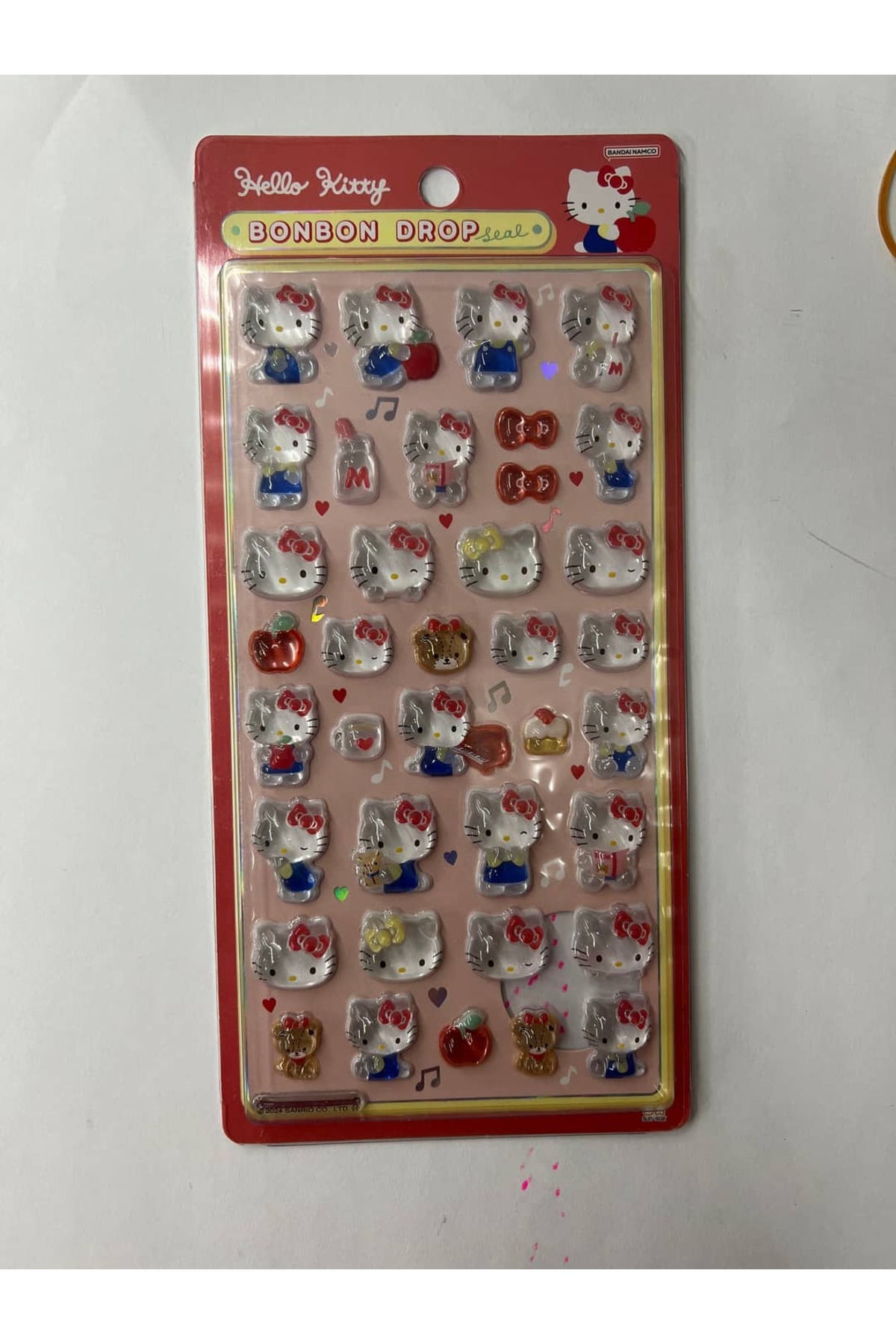 SANRIO Hello Kitty Bonbon Drop Dolgulu Sticker Çıkartma